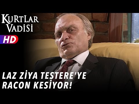 Laz Ziya Testere'ye Racon Kesiyor - Kurtlar Vadisi | 19.Bölüm