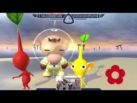 Sm4sh@Mines 46 - HLG|SSB100 (Olimar) Vs. ICG|GenericRhyme (Cloud, Samus) - Losers Finals