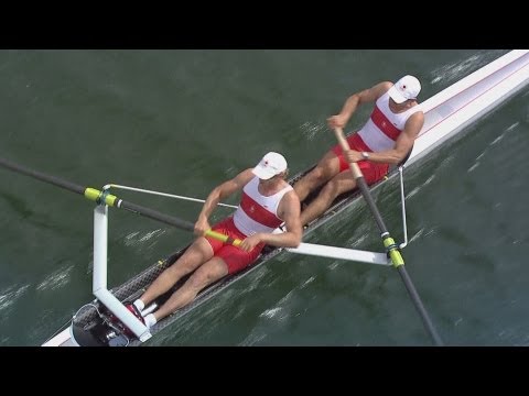 Men's Pairs Rowing Heats Replay -- London 2012 Olympics