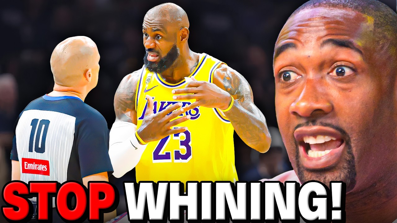 GILBERT ARENAS IS TIRED OF THE OKC & LAKERS REF COMPLAINTS!