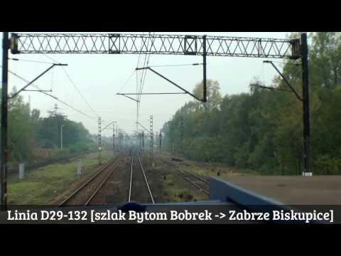 Linia  D29-132 [Bytom Bobrek - Zabrze Biskupice]  przejazd w kabinie/ remonty  #cabview #2015r