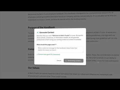 HandbookHub video preview