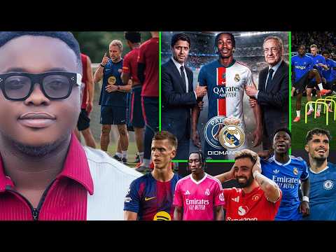BREAK.. MADRID ANNOUNCE DATE FOR DIOMANDE'S..BARCA NEWS, CHELSEA SETTLES THE..TRANSFER NEWS, AND ALL