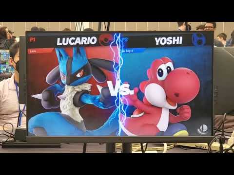 Lam (Lucario) vs Adam (Yoshi) - Ultimate Singles Losers Top 96 - Battle of BC 5