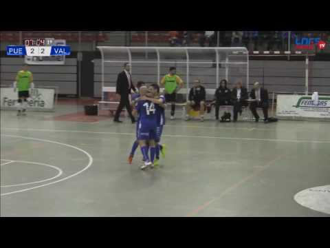 Gol de Dani Santos (2-3) en el FSD Puertollano - FS Valdepeñas. J11, 2Div