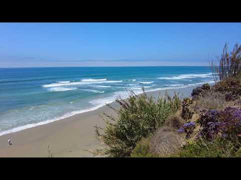 San Diego Beach Sounds ☀️ 🌊 - Relaxing Ocean Sounds for sleeping, relaxing, meditation, studying