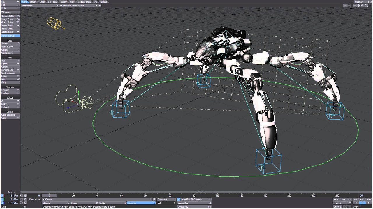 Quick Start Video: Layout Interface in LightWave 3D