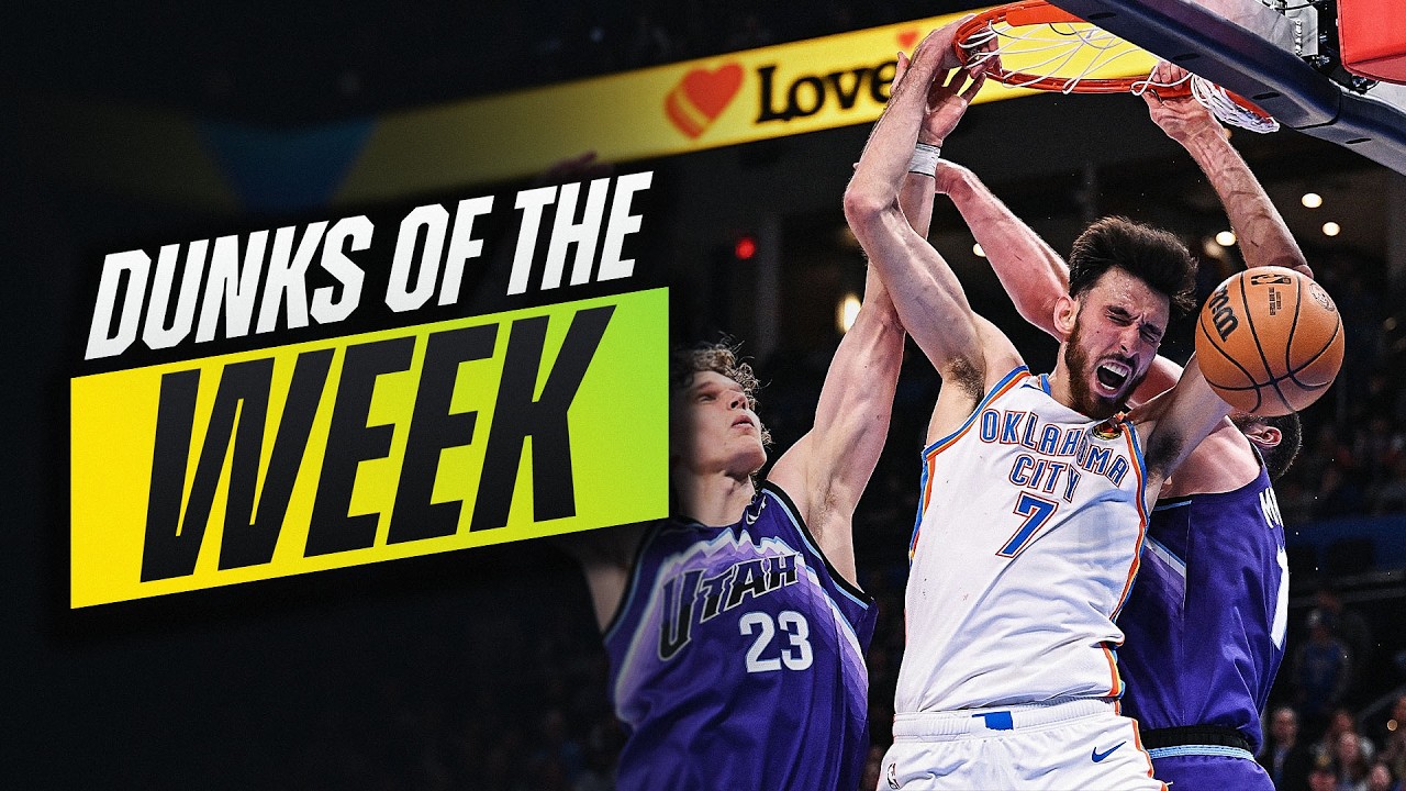 The TOP Dunks of Week 12 | 2025-26 NBA Season
