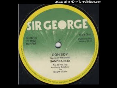 SANDRA REID - Ooh Boy