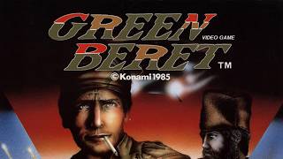Green Beret 1985 Arcade Live Flyer