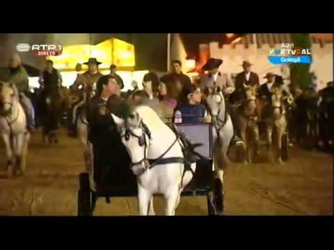 Dora Maria no aqui portugal da rtp na golegà com o tema a vida vai