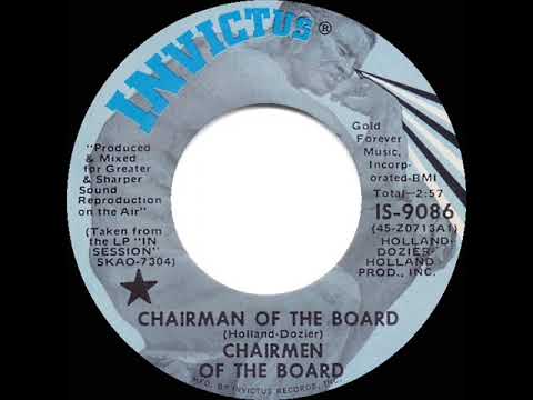 1971 HITS ARCHIVE: Chairman Of The Board - Chairmen Of The Board (mono 45)