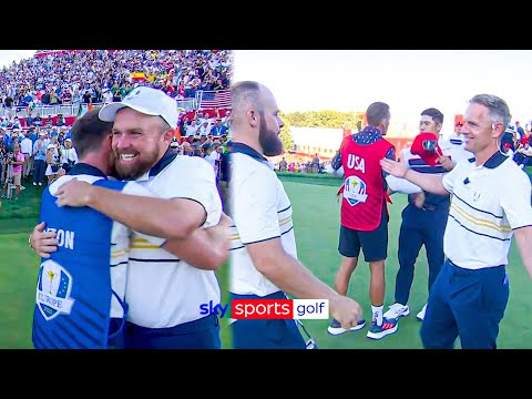 Il momento in cui l'Europa ha VINTO la Ryder Cup!