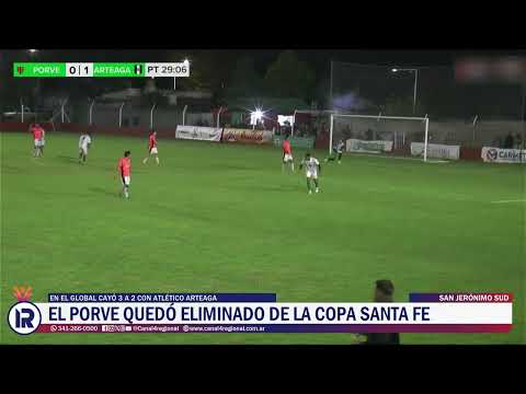 El Porve empató con Arteaga y se despidió de la Copa Santa Fe 2026