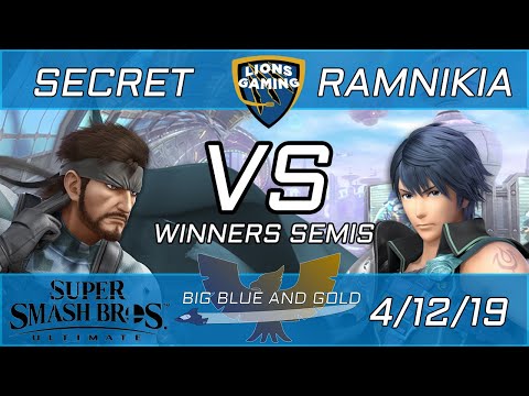 Secret (Snake) vs Ramnikia (Chrom) - Big Blue and Gold #5 - Smash Ultimate Winners Semis