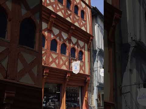 Half-timbered house Guingamp #vlogbretagne #bzh @lepetitpedestre9569