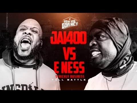JAI400 vs E NESS | RAP BATTLE