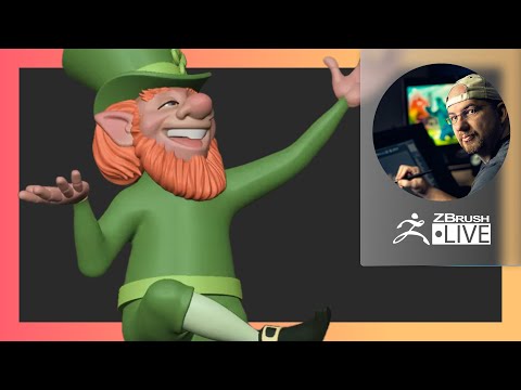 Create a Leprechaun #withme! Part 3 - Shane Olson - ZBrush 2021.6