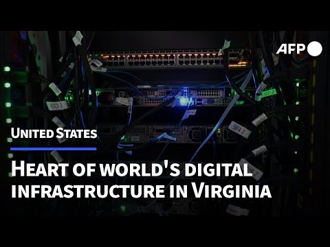 Video | Inside Data Center Alley, the US town powering the digital world | AFP