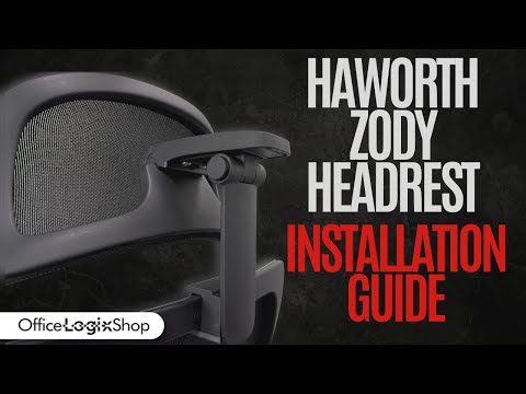 How to Install OfficeLogixShop Headrest on Haworth Zody