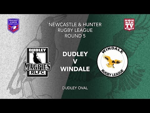 2019 NHCRL WIN Network Premiership - Round 5 - Dudley Magpies v Windale Eagles