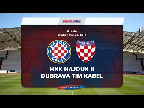 9. kolo Druge HNL: Hajduk II - Dubrava Tim Kabel