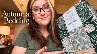 Cosy Autumn Bedding 🍂 Asda Woodland Bedding Review + Make the Bed With Me