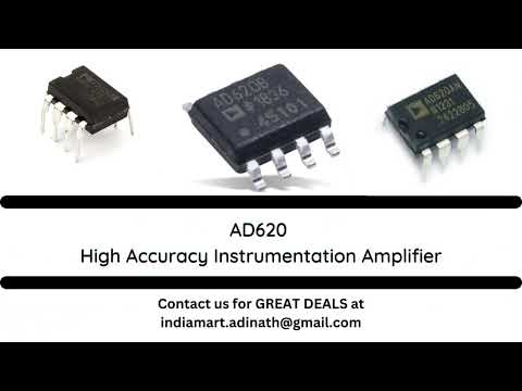 AD620 High accuracy instrumentation amplifier