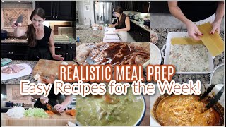 REALISTIC MEAL PREP VLOG 🍲 Getting My Life Together + Easy Fall Recipes! + Trunk or Treat Fun!