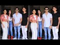 Jannat Zubair With Brother Anushka Sen And Sidharth Nigam Spotted At Bandra For Lunch News