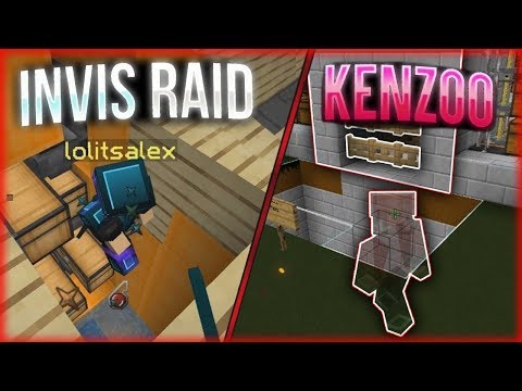 INVIS RAIDING LOLITSALEX W/KENZOO LIVE ON STREAM!?!  | Veltpvp 3 man