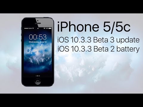 iOS 10.3.3 Beta 3 Released. iPhone 5/5c iOS 10.3.3 Beta 2 Battery and Performance