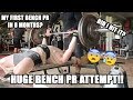 MY FIRST BENCH PR IN 8 MONTHS? ft Old School Bodybuilding Gym - VLOG 73