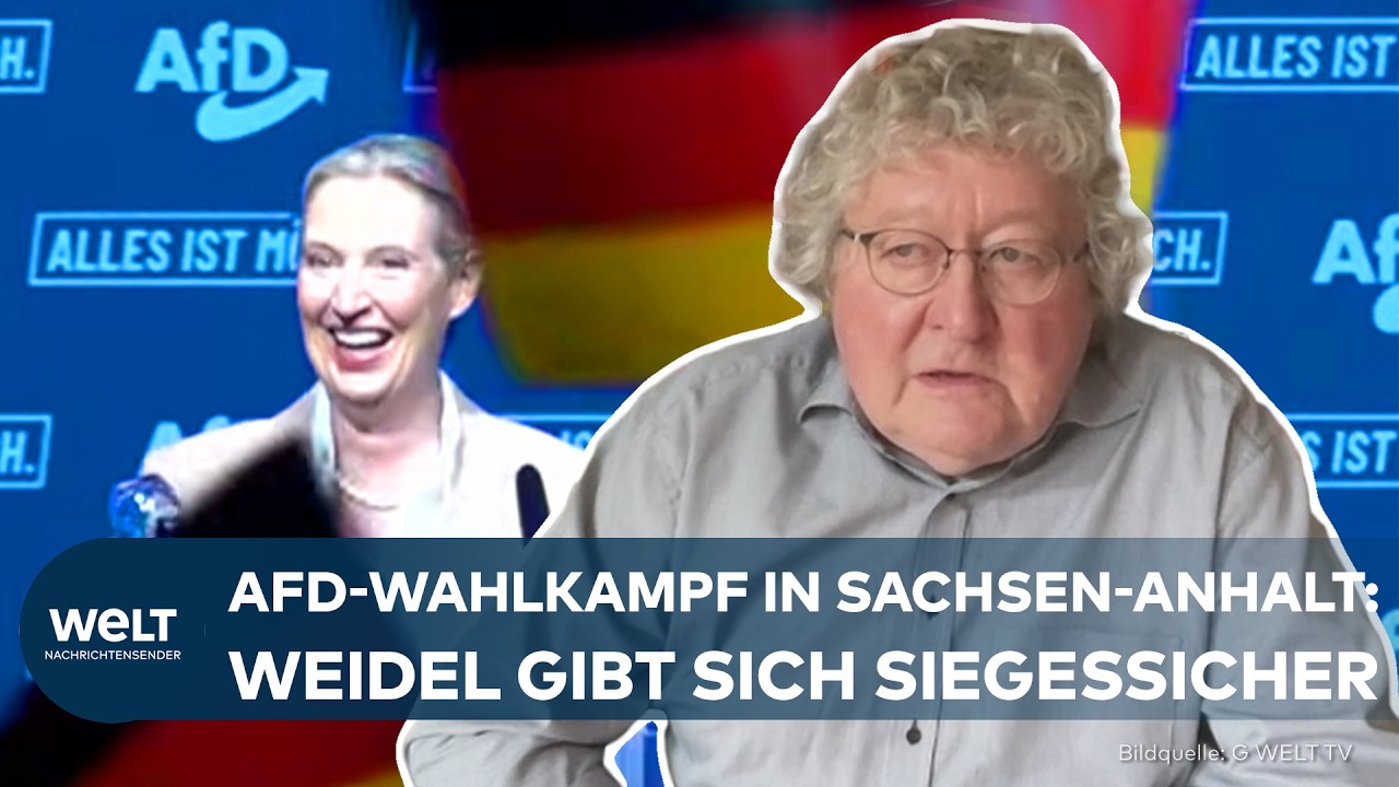 LANDTAGSWAHL SACHSEN-ANHALT: Alice Weidel verkündet bereits ersten AfD-Ministerpräsidenten!