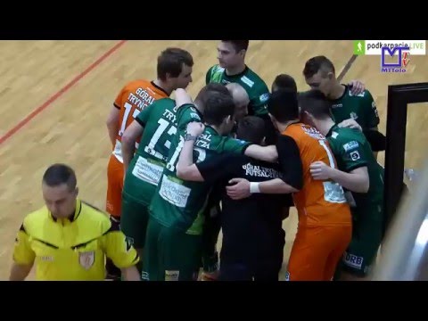 Skrót meczu Futsal II liga podkarp.GÓRAL Tryńcza - TEAM Dukla  7:4(0:2) [2016-02-20]