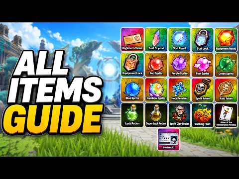 ALL ITEMS GUIDE in ANIME EXPEDITIONS Roblox