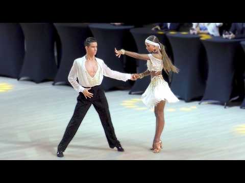 Cha cha cha. Youth La Open 1/4. Capital Cup Minsk 2025 / ballroom dancing