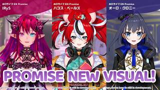 The new visual of IRyS, Bae and Kronii in Hololive Dream is so cute!