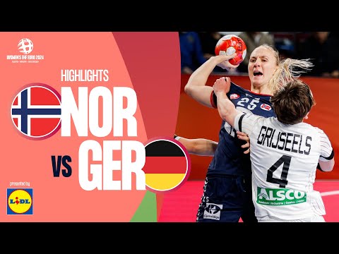 Norway 🆚 Germany | Highlights | Women’s EHF EURO 2024