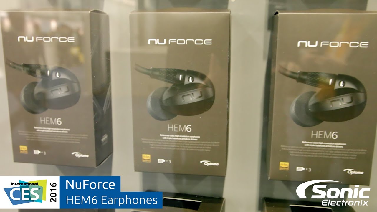 video Tai nghe có dây Nuforce HEM6 chính hãng 0