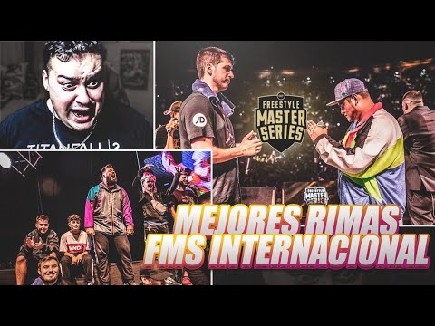 TODAS las RIMAS que DESTROZARON LA FMS INTERNACIONAL| LO MEJOR de la gran final FMS! 😱