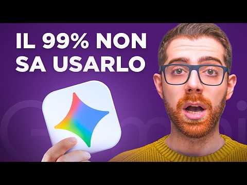 Dammi 8 minuti e ti insegnerò a usare Google Gemini meglio del 99% delle persone!