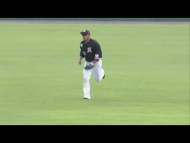 【ファーム】守備範囲の広さ見せた!! マリーンズ・愛斗 華麗なスライディングキャッチ!! 2024年5月15日 埼玉西武ライオンズ 対 千葉ロッテマリーンズ