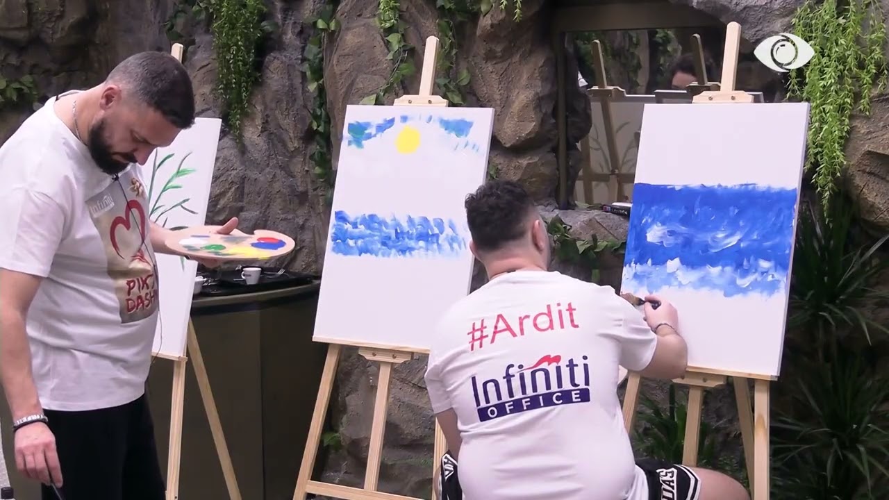 Banorët nisin me pikturat e tyre për të shprehur dashurinë