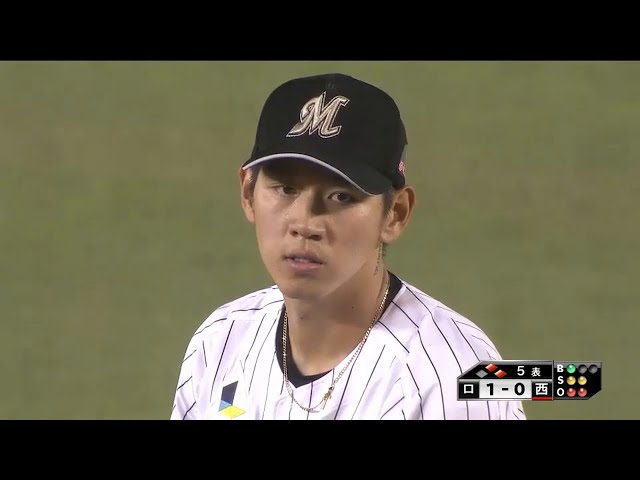 【5回表】マリーンズ イ・デウン 鋭いフォークでピンチ凌いだ!! 2015/7/30 M-L