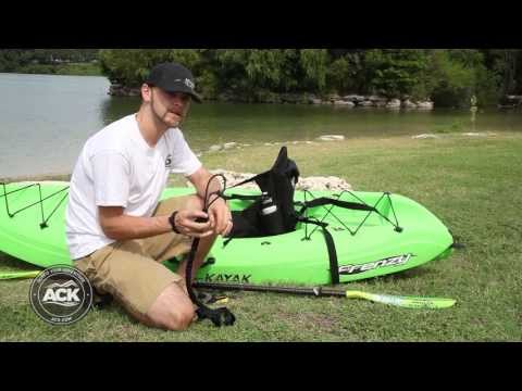 How To Attach The ACK Bungee Paddle Leash