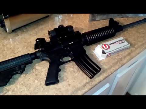 Underwood ammo controlled chaos 223 barrier penetration and ballistic gel test pt3