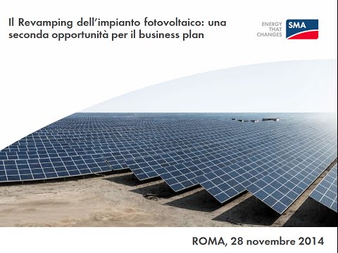 , title : 'Il revamping dell'impianto fotovoltaico: una seconda opportunità per il business plan'