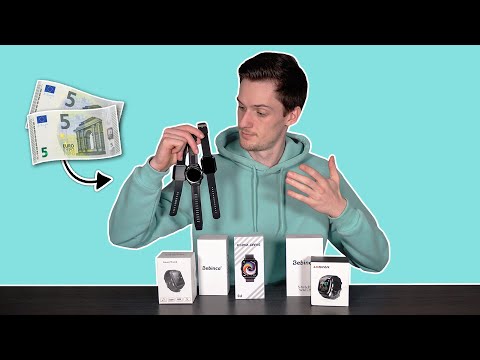 Ich teste die GÜNSTIGSTEN SMARTWATCHES der Welt 🌍