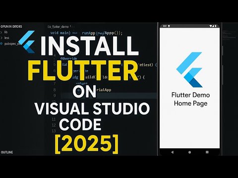 How to Install Flutter on Visual Studio Code [2025] | Setup Flutter in ...